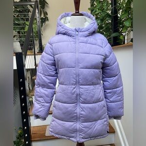 GAP Kids Lavender Puffer Jacket